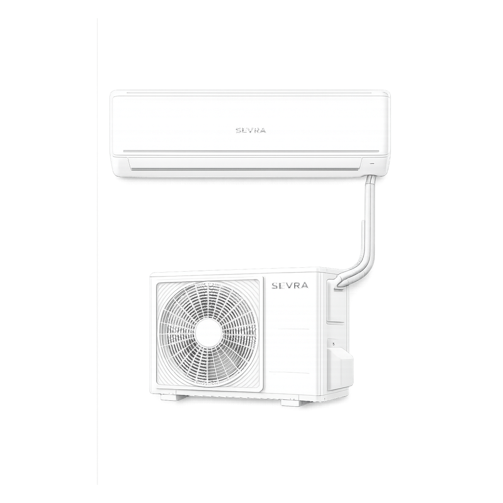 Binnenunit en buitenunit aircoset